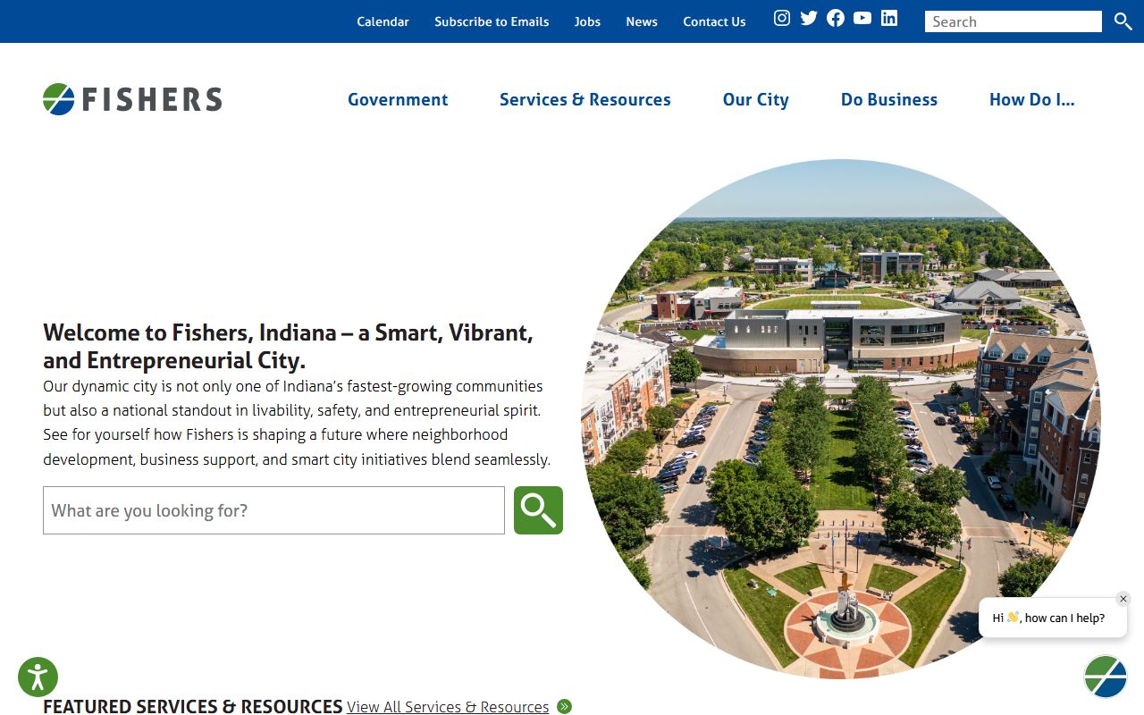 Fishers Police Department page for Fishers booking releases