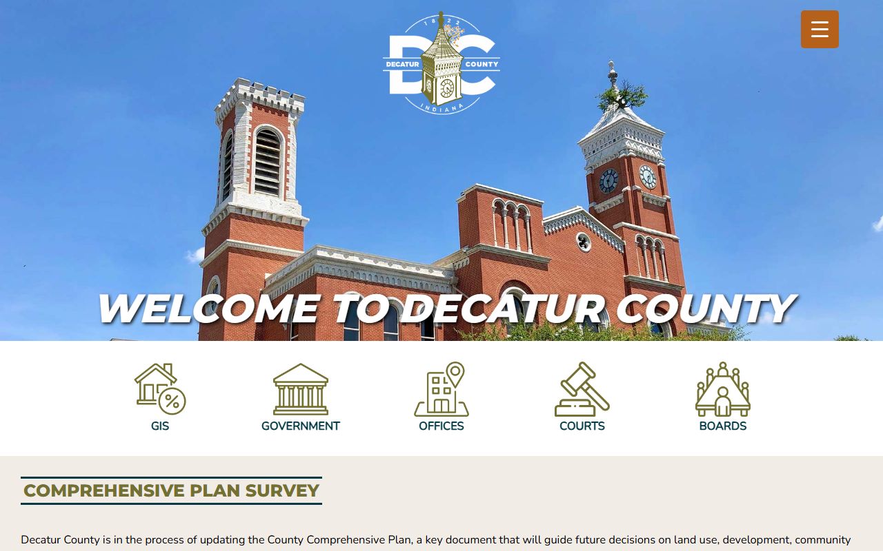 Decatur County government website for Decatur County booking releases