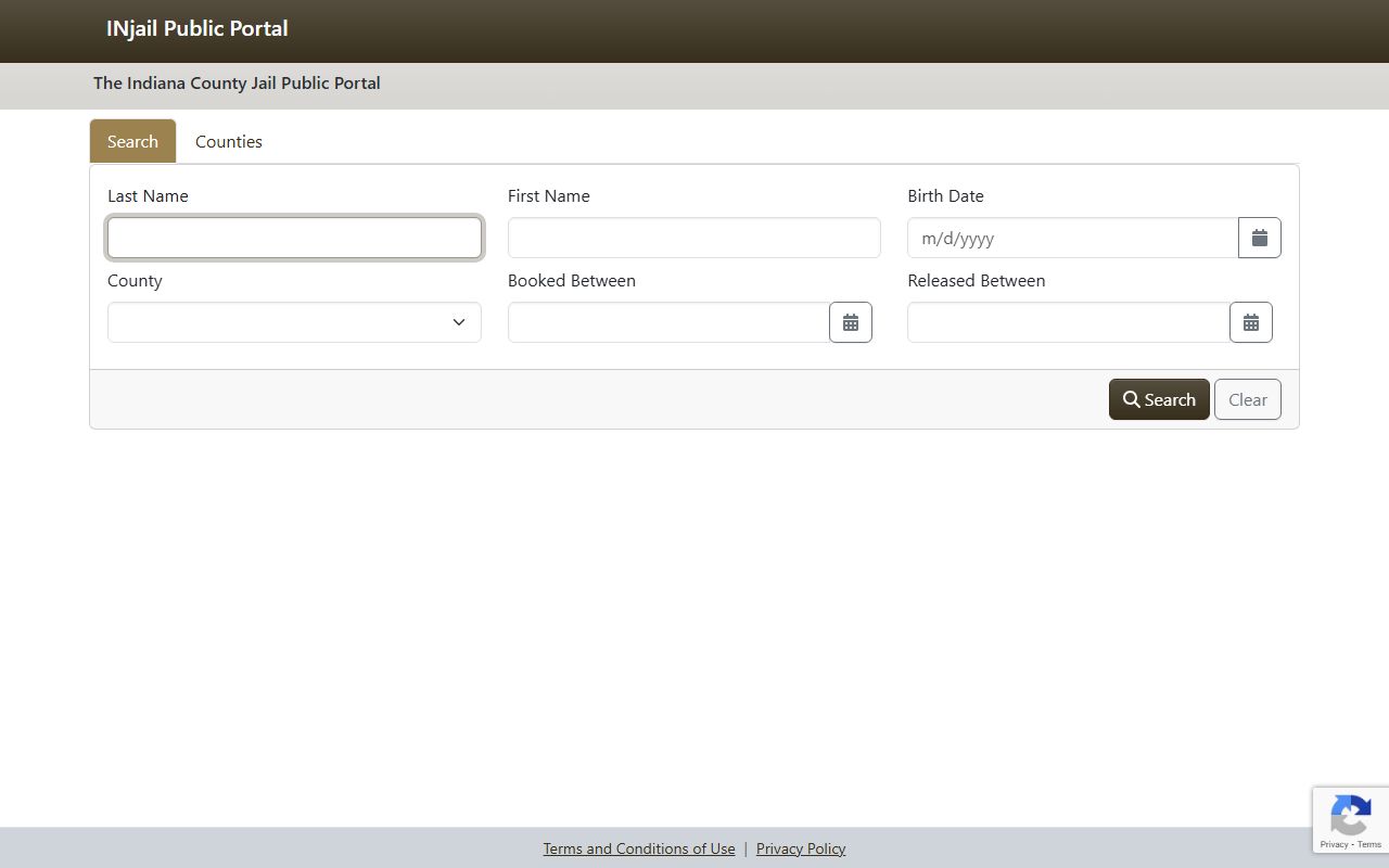 Floyd County jail portal for Floyd County booking releases