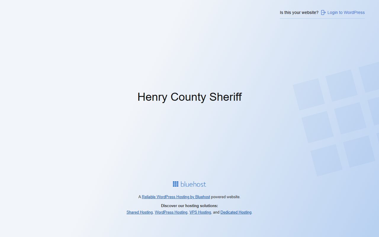 henry county sheriff office website for henry county booking releases