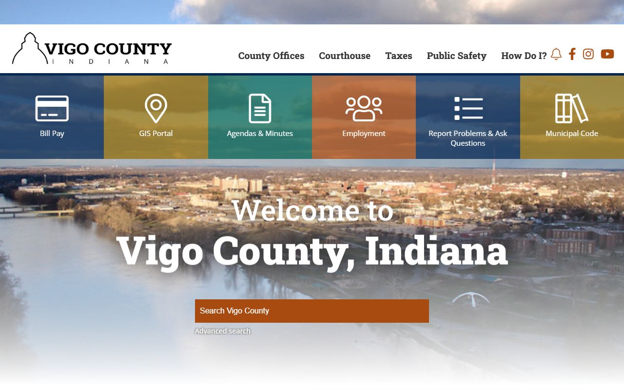 vigo county government website for vigo county booking releases