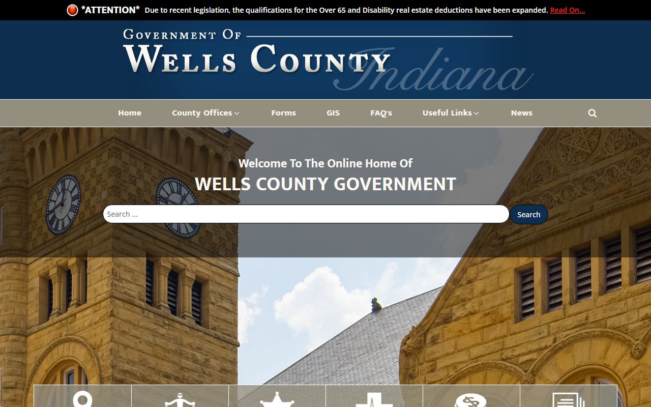 wells county government website for wells county booking releases